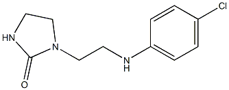 1-{2-[(4-chlorophenyl)amino]ethyl}imidazolidin-2-one Structure