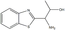 1-amino-1-(1,3-benzothiazol-2-yl)propan-2-ol Structure