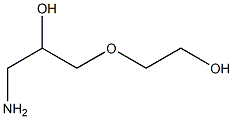 1-amino-3-(2-hydroxyethoxy)propan-2-ol 구조식 이미지