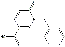 1-benzyl-6-oxo-1,6-dihydropyridine-3-carboxylic acid 구조식 이미지