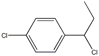 1-chloro-4-(1-chloropropyl)benzene Structure