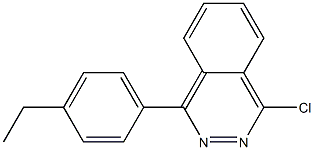 1-chloro-4-(4-ethylphenyl)phthalazine Structure