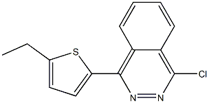 1-chloro-4-(5-ethylthiophen-2-yl)phthalazine 구조식 이미지