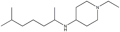 1-ethyl-N-(6-methylheptan-2-yl)piperidin-4-amine Structure