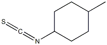 1-isothiocyanato-4-methylcyclohexane Structure