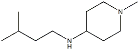 1-methyl-N-(3-methylbutyl)piperidin-4-amine 구조식 이미지