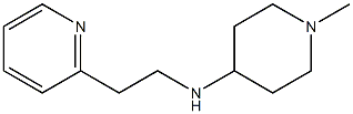 1-methyl-N-[2-(pyridin-2-yl)ethyl]piperidin-4-amine 구조식 이미지