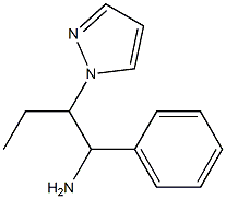 1-phenyl-2-(1H-pyrazol-1-yl)butan-1-amine 구조식 이미지