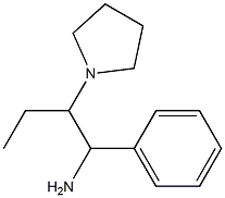 1-phenyl-2-(pyrrolidin-1-yl)butan-1-amine 구조식 이미지