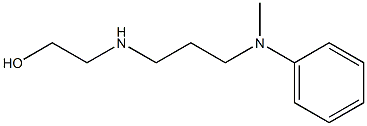 2-({3-[methyl(phenyl)amino]propyl}amino)ethan-1-ol 구조식 이미지