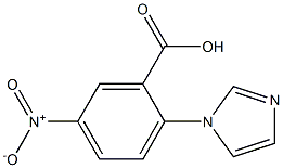 2-(1H-imidazol-1-yl)-5-nitrobenzoic acid 구조식 이미지