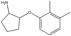 2-(2,3-dimethylphenoxy)cyclopentanamine 구조식 이미지