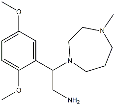 2-(2,5-dimethoxyphenyl)-2-(4-methyl-1,4-diazepan-1-yl)ethan-1-amine Structure