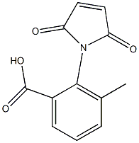 2-(2,5-dioxo-2,5-dihydro-1H-pyrrol-1-yl)-3-methylbenzoic acid Structure