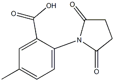 2-(2,5-dioxopyrrolidin-1-yl)-5-methylbenzoic acid Structure