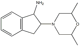 2-(2,6-dimethylmorpholin-4-yl)-2,3-dihydro-1H-inden-1-ylamine 구조식 이미지