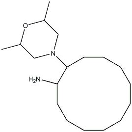 2-(2,6-dimethylmorpholin-4-yl)cyclododecan-1-amine Structure