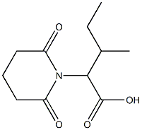 2-(2,6-dioxopiperidin-1-yl)-3-methylpentanoic acid 구조식 이미지