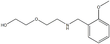 2-(2-{[(2-methoxyphenyl)methyl]amino}ethoxy)ethan-1-ol Structure