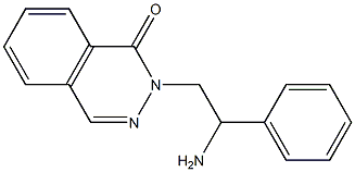 2-(2-amino-2-phenylethyl)phthalazin-1(2H)-one 구조식 이미지