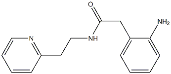 2-(2-aminophenyl)-N-(2-pyridin-2-ylethyl)acetamide Structure