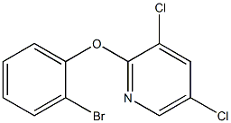 2-(2-bromophenoxy)-3,5-dichloropyridine Structure