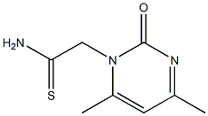 2-(4,6-dimethyl-2-oxopyrimidin-1(2H)-yl)ethanethioamide Structure