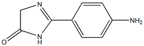 2-(4-aminophenyl)-3,5-dihydro-4H-imidazol-4-one Structure