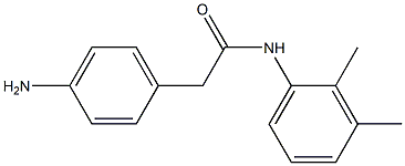 2-(4-aminophenyl)-N-(2,3-dimethylphenyl)acetamide Structure