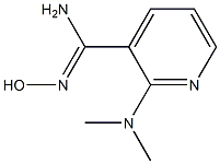 2-(dimethylamino)-N'-hydroxypyridine-3-carboximidamide 구조식 이미지