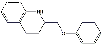 2-(phenoxymethyl)-1,2,3,4-tetrahydroquinoline Structure