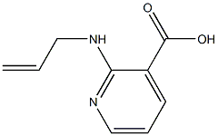 2-(prop-2-en-1-ylamino)pyridine-3-carboxylic acid Structure