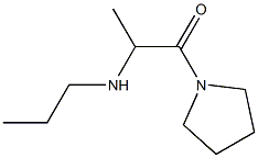 2-(propylamino)-1-(pyrrolidin-1-yl)propan-1-one 구조식 이미지