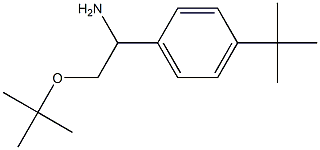 2-(tert-butoxy)-1-(4-tert-butylphenyl)ethan-1-amine 구조식 이미지
