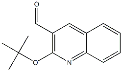 2-(tert-butoxy)quinoline-3-carbaldehyde 구조식 이미지