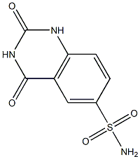 2,4-dioxo-1,2,3,4-tetrahydroquinazoline-6-sulfonamide Structure