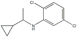 2,5-dichloro-N-(1-cyclopropylethyl)aniline 구조식 이미지