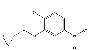 2-[(2-methoxy-5-nitrophenoxy)methyl]oxirane Structure