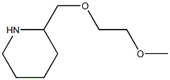 2-[(2-methoxyethoxy)methyl]piperidine 구조식 이미지