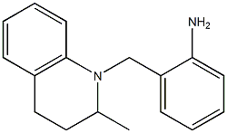 2-[(2-methyl-1,2,3,4-tetrahydroquinolin-1-yl)methyl]aniline Structure