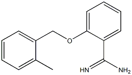 2-[(2-methylbenzyl)oxy]benzenecarboximidamide Structure