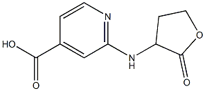 2-[(2-oxooxolan-3-yl)amino]pyridine-4-carboxylic acid 구조식 이미지