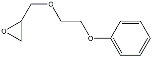 2-[(2-phenoxyethoxy)methyl]oxirane 구조식 이미지