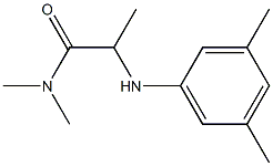 2-[(3,5-dimethylphenyl)amino]-N,N-dimethylpropanamide Structure