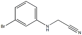 2-[(3-bromophenyl)amino]acetonitrile 구조식 이미지