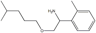 2-[(4-methylpentyl)oxy]-1-(2-methylphenyl)ethan-1-amine Structure