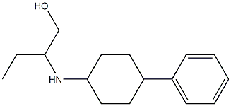 2-[(4-phenylcyclohexyl)amino]butan-1-ol Structure