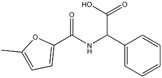 2-[(5-methylfuran-2-yl)formamido]-2-phenylacetic acid Structure