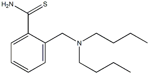 2-[(dibutylamino)methyl]benzene-1-carbothioamide Structure