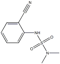 2-[(dimethylsulfamoyl)amino]benzonitrile Structure